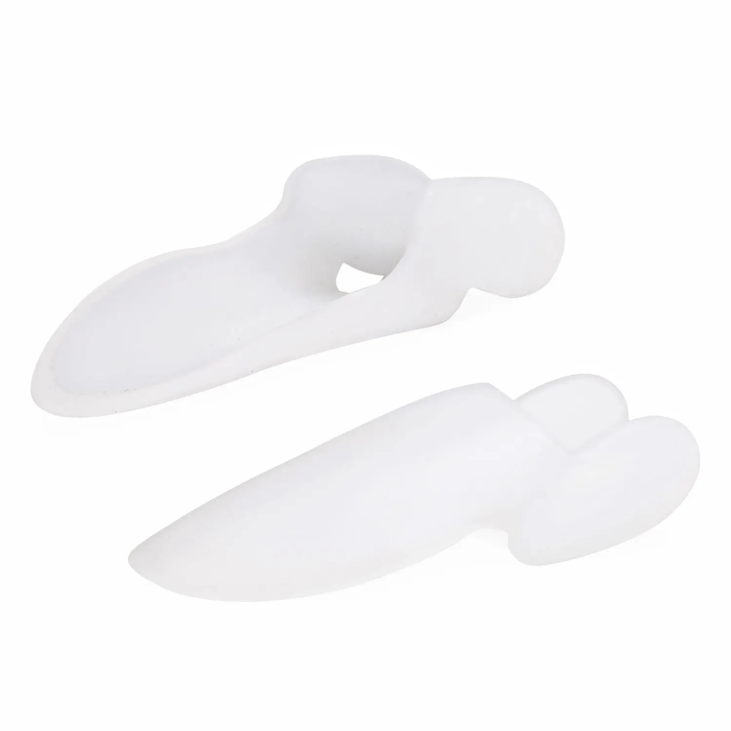 Separador Platanitos Para El Dedo Gordo Con Gel Protector color blanco | Platanitos