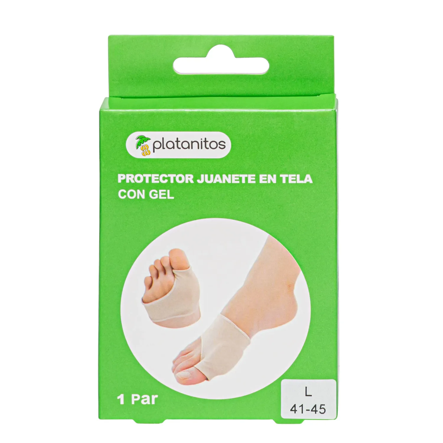 Platanitos Protector Platanitos Juante En Tela Con Gel color piel | Platanitos