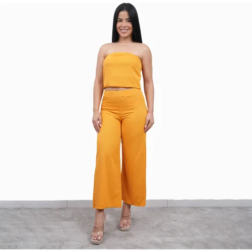 AZAYU Pantalón Mujer Mitsu Palazo