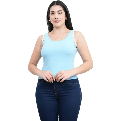 AZAYU Celeste de Mujer modelo Bividi Mujer Melody celestes mujer 2025102115180700109