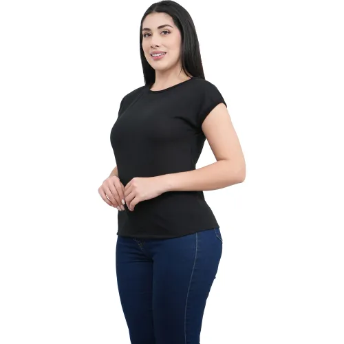 AZAYU Polo Manga Corta Mujer Maru Oversize