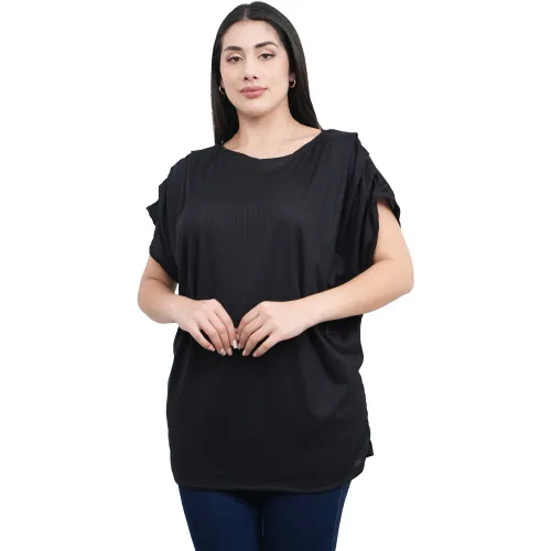 AZAYU Polo Manga Corta Mujer Masha Oversize