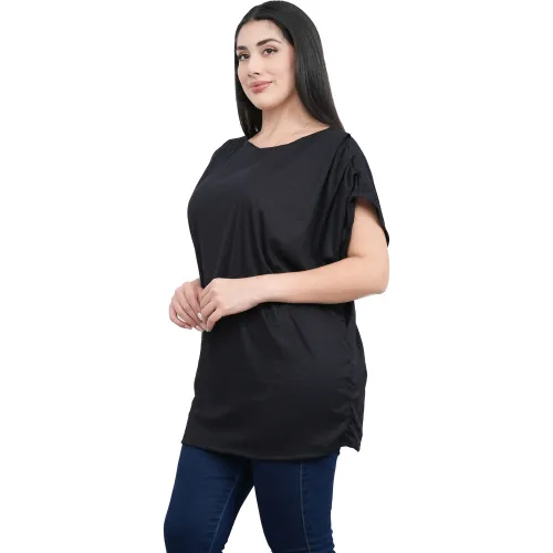 AZAYU Polo Manga Corta Mujer Masha Oversize