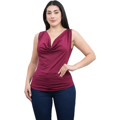 AZAYU Morado de Mujer modelo Polo Bividi Mujer Maya vinos mujer 2025102115180700204