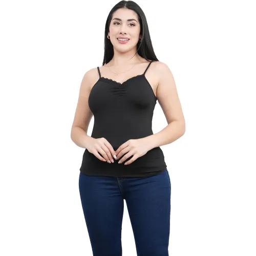AZAYU Negro de Mujer modelo Polo Tiras Mujer Sexie negros mujer 2025102115180700240