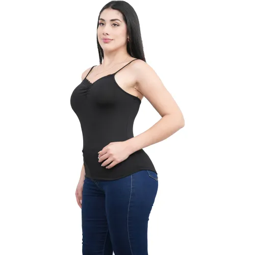 AZAYU Polo Tiras Mujer Sexie