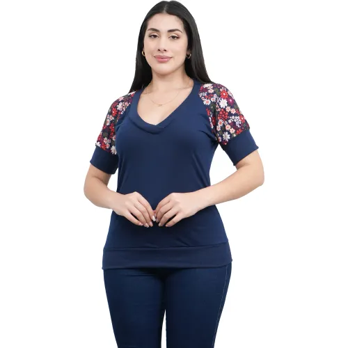 AZAYU Azul de Mujer modelo Polo Manga Corta Mujer Marina azules mujer 2025102115180700294