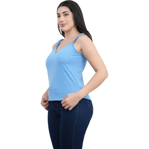 AZAYU Polo Tiras Mujer Mara