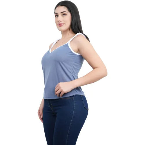 AZAYU Polo Tiras Mujer Magda