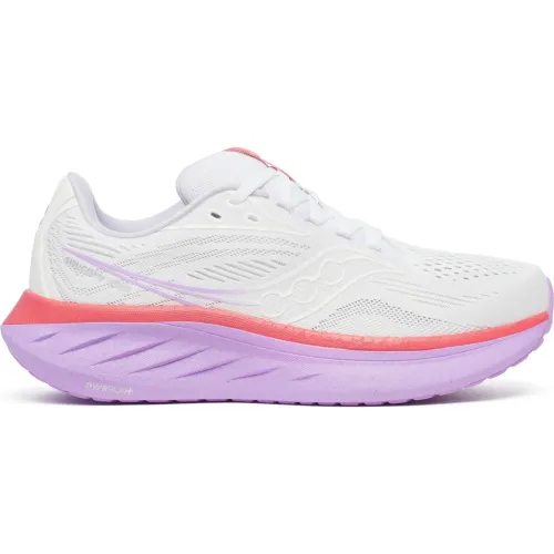 Saucony Blanco de Mujer modelo Zapatillas Running Mujer Ride 18 blancos morados textiles mujer 2025102116442275935 Textil Eva