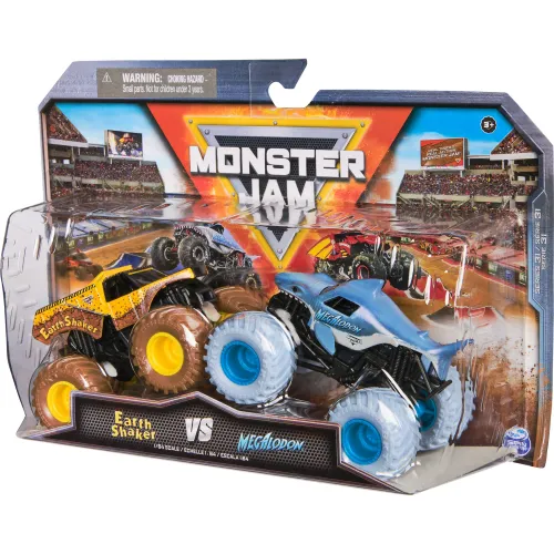 MONSTER JAM Pack X2 Vehiculos Escala 1:64 - Monster Jam