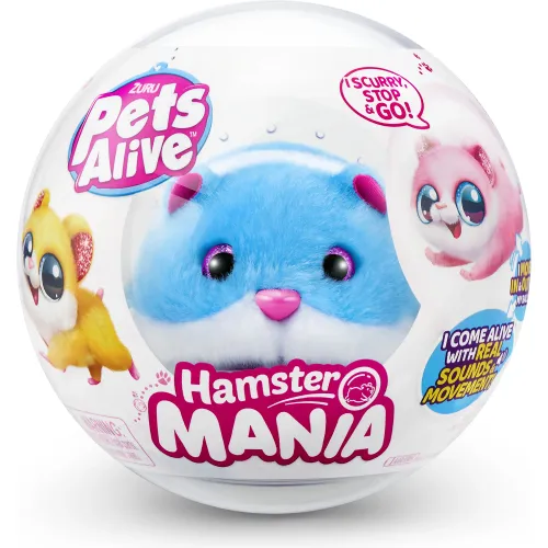 PETS ALIVE Peluche Hamster Interactivo - Pets Alive