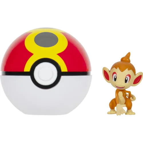 POKEMON Pokebola Con Figura Pokemon