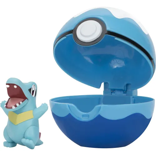 POKEMON Pokebola Con Figura Pokemon