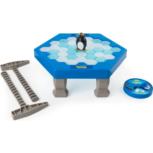 SPIN MASTER GAMES Juego De Mesa Protege Al Pinguino