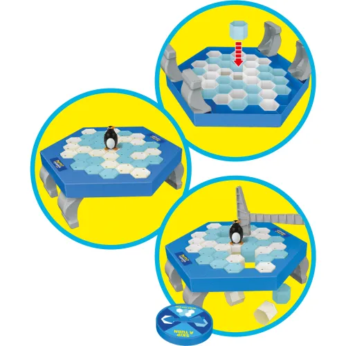 SPIN MASTER GAMES Juego De Mesa Protege Al Pinguino