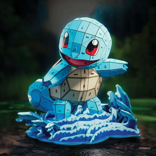 4D BUILD Rompecabezas 4d Pokemon