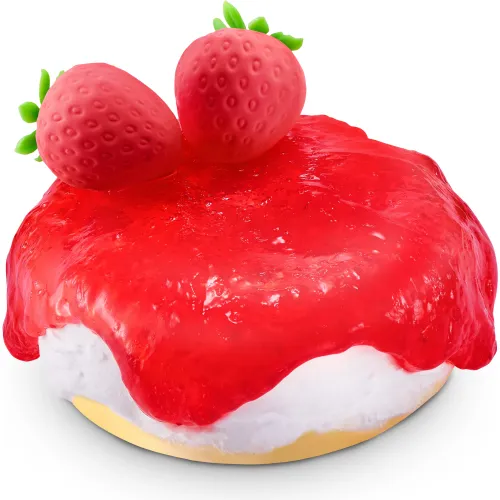 SLIME MART Slime - Set De Juego Cheesecake De Fresa