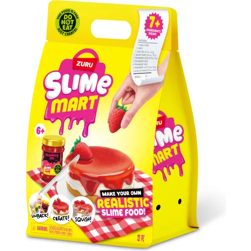 SLIME MART Slime - Set De Juego Cheesecake De Fresa