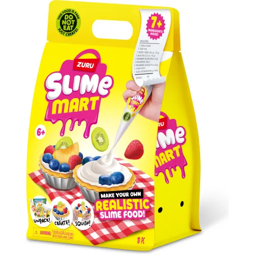 SLIME MART Slime - Set De Juego Tarta De Frutas
