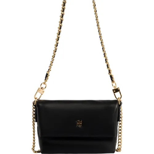 CREPIER Negro de Mujer modelo Bolso Flap Mujer Kali Chico mujer 2025102213592281083