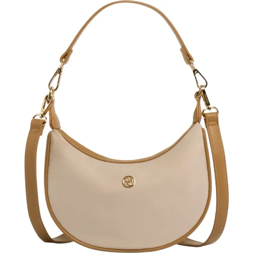 CREPIER Beige de Mujer modelo Bolso Hobo Mujer Lara Chico mujer 2025102213592281152