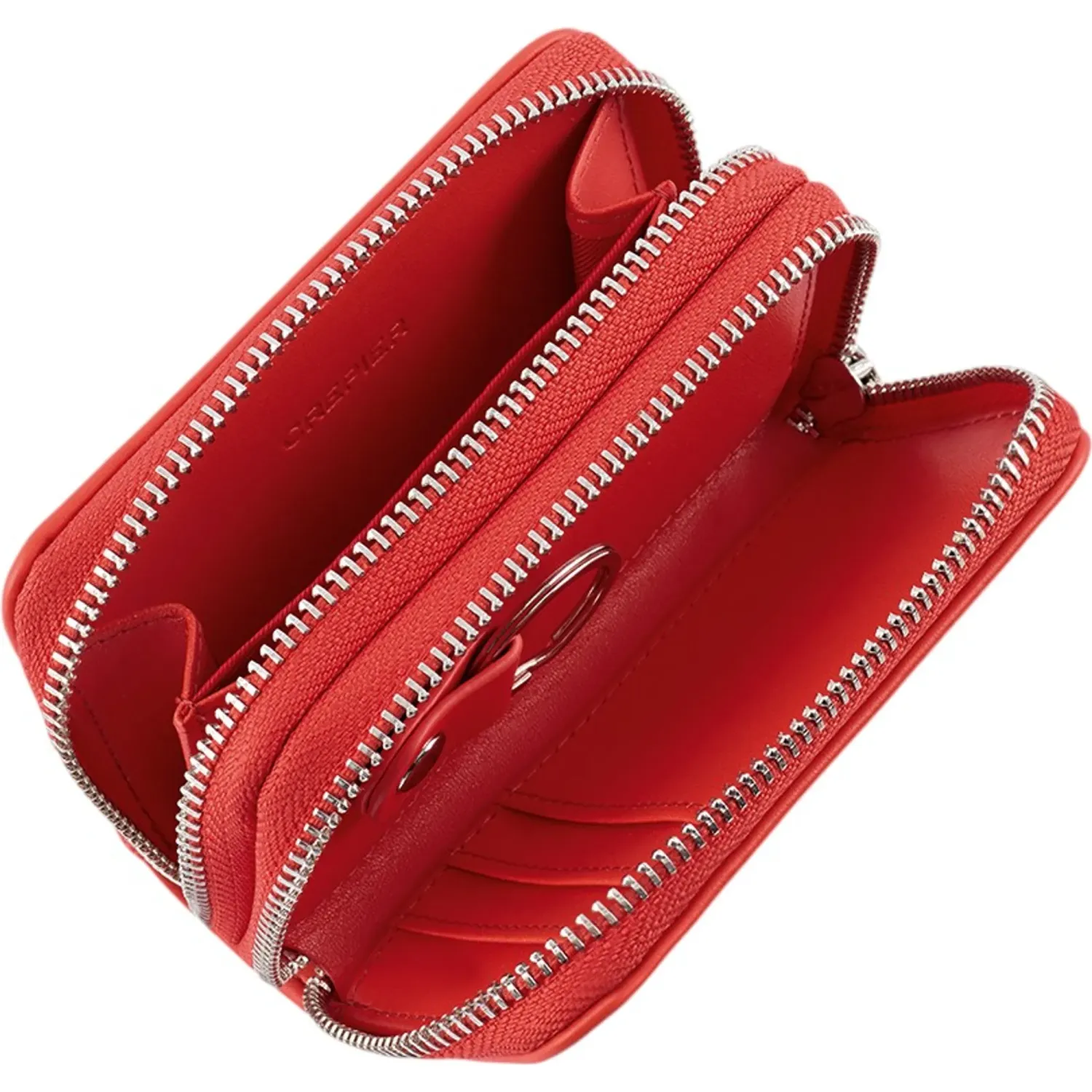 CREPIER Monedero Crepier Mujer Ilany Mediano color rojo | Platanitos