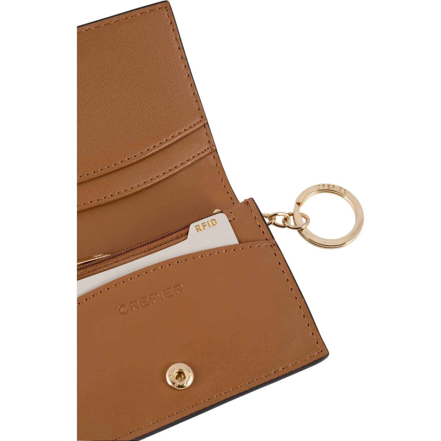 Monedero Crepier Mujer Livia Chico color marron | Platanitos