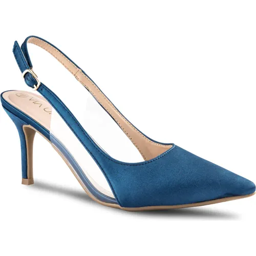 VIA UNO Azul de Mujer modelo Calzado Vestir Mujer Pn02 azul mujer 2025102216522615129 PU Caucho