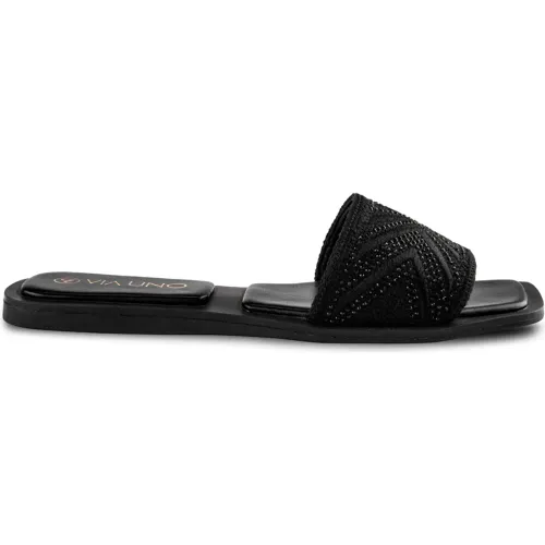 VIA UNO Sandalia Flat Mujer H3093-7