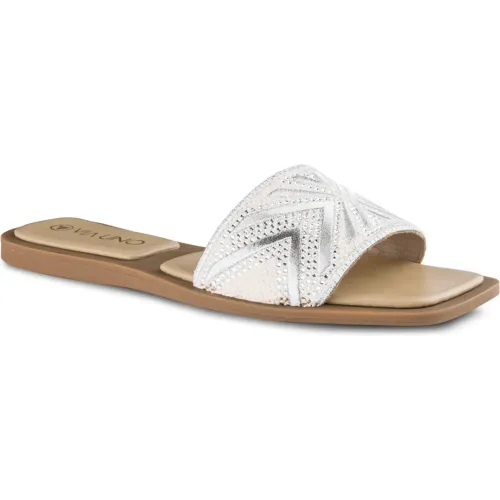 VIA UNO Gris de Mujer modelo Sandalia Flat Mujer H3093-7 mujer 2025102216522615325 PU Caucho