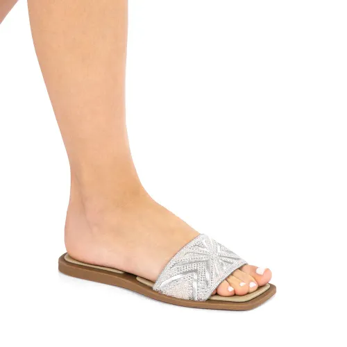 VIA UNO Sandalia Flat Mujer H3093-7