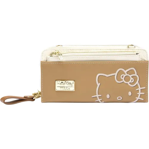 TIZZA Marfil de Mujer modelo Billetera Hello Kitty Pu Cadena mujer 2025102219290841813  