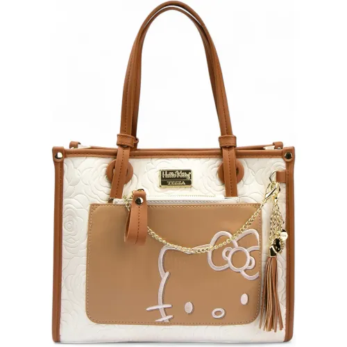 TIZZA Marfil de Mujer modelo Cartera Hello Kitty Pu Cadena mujer 2025102219290841834