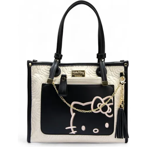 TIZZA Marfil de Mujer modelo Cartera Hello Kitty Pu Cadena mujer 2025102219290841837