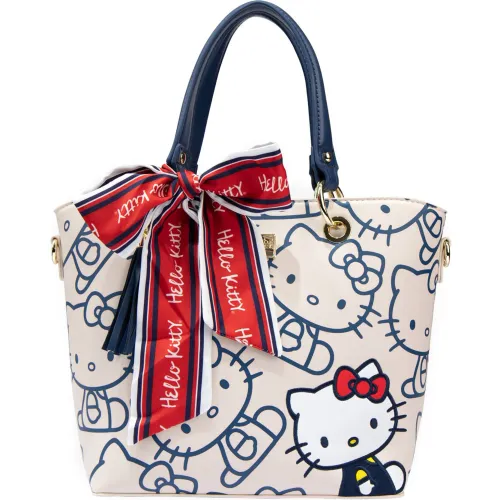 TIZZA Azul de Mujer modelo Morral Hello Kitty Pu Lazo mujer 2025102219290841861  