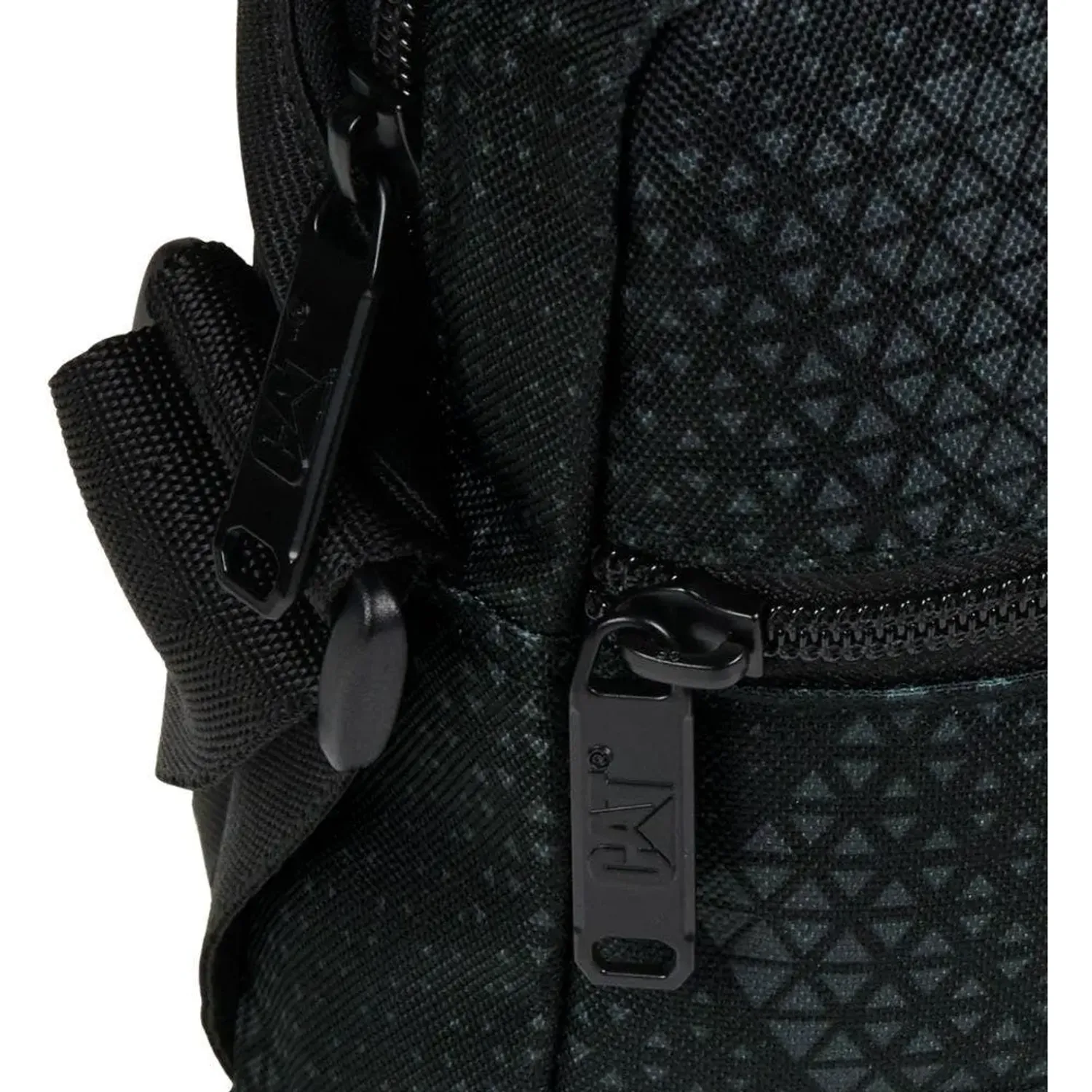 Morral Cat Deportivo Hombre Rodney Mini Shoulder Bag color negro | Platanitos