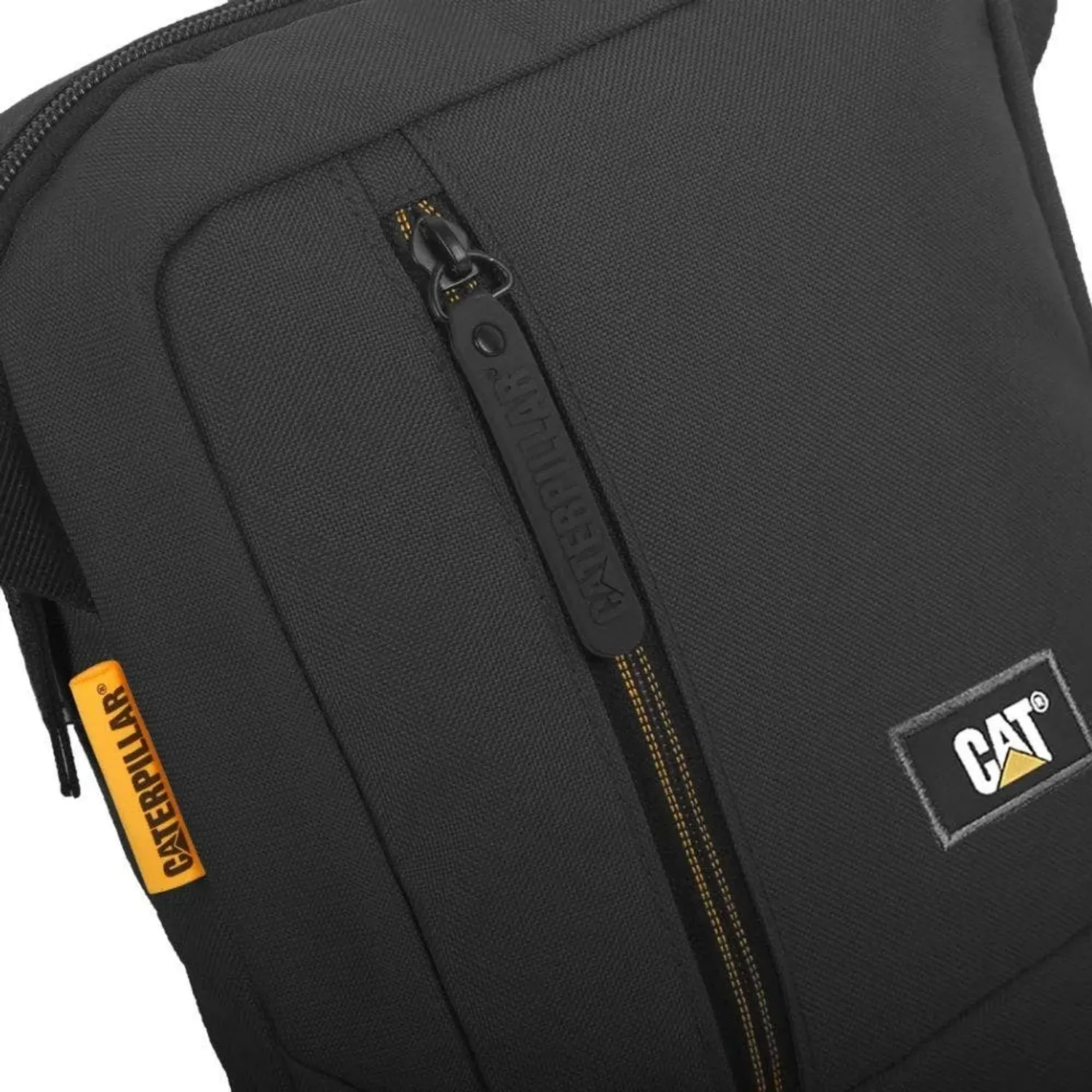 Morral Cat Deportivo Hombre Shoulder Bag color negro | Platanitos