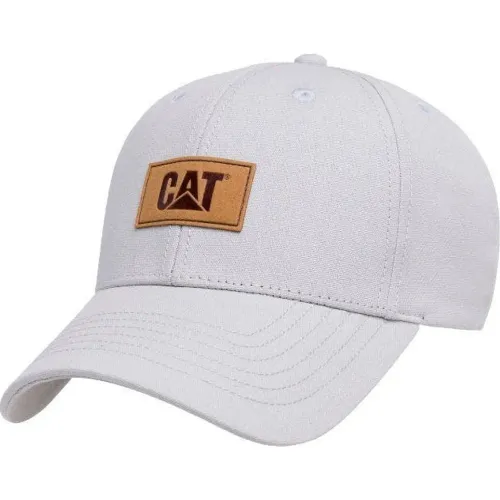 Hombre CAT  Gorro Deportivo Hombre Logo Leather Patch Hat