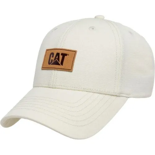 CAT Gorro Deportivo Hombre Logo Leather Patch Hat
