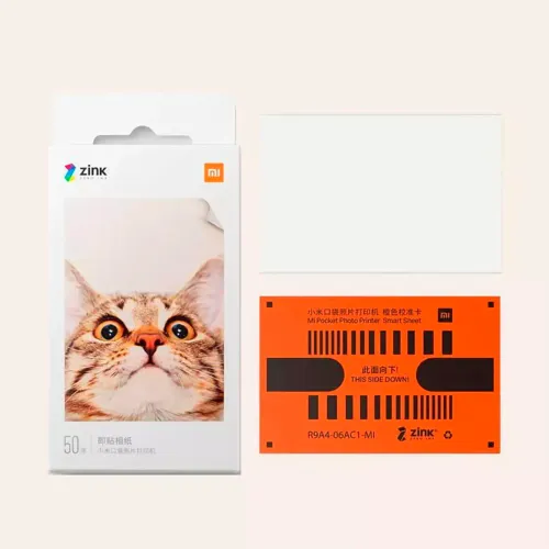 XIAOMI Papel Para Mi Portable Photo Printer Paper 2x3-Inch 20-Sheets