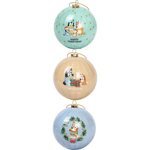 BLUEY Set De Bolas X3pz - 8cm Bluey