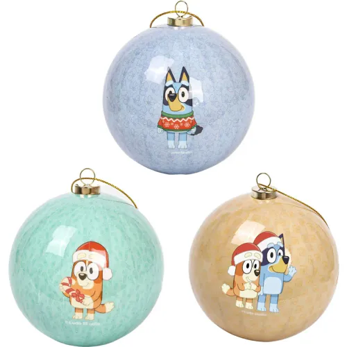BLUEY Set De Bolas X3pz - 8cm Bluey