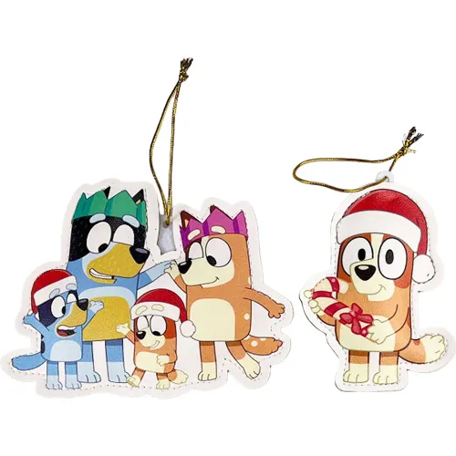 BLUEY Set De Adornos X4pz Bluey