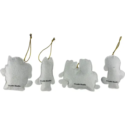 BLUEY Set De Adornos X4pz Bluey