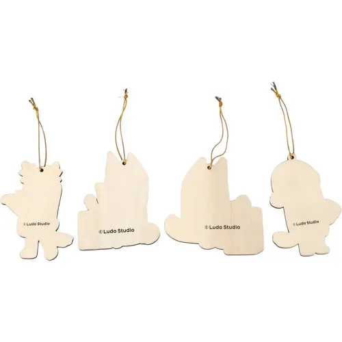 BLUEY Set De Adornos X4pz Bluey