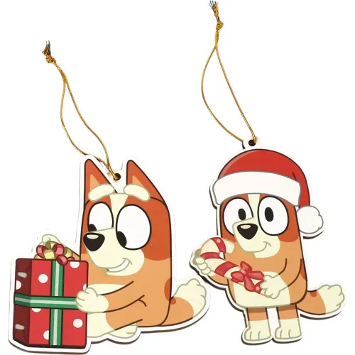 BLUEY Set De Adornos X4pz Bluey