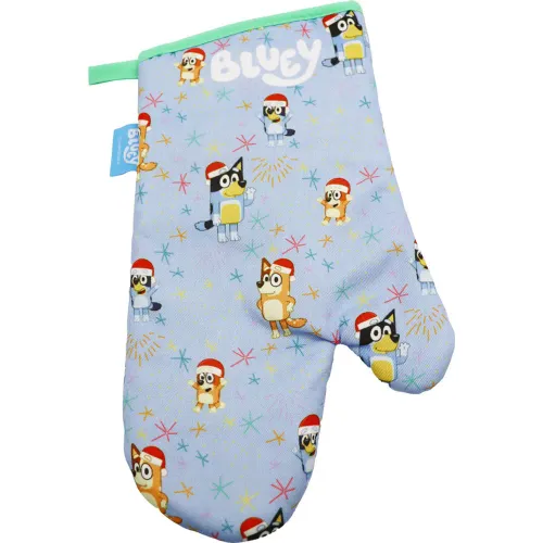 BLUEY Set Guante + Agarrador Bluey