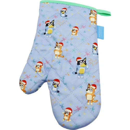 BLUEY Set Guante + Agarrador Bluey