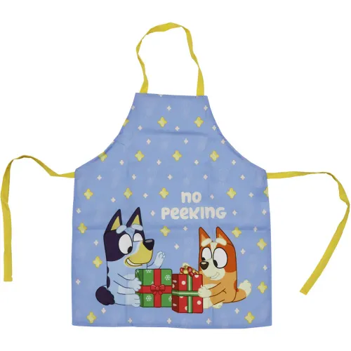 BLUEY Celeste Mandil Impermeable Infantil Bluey